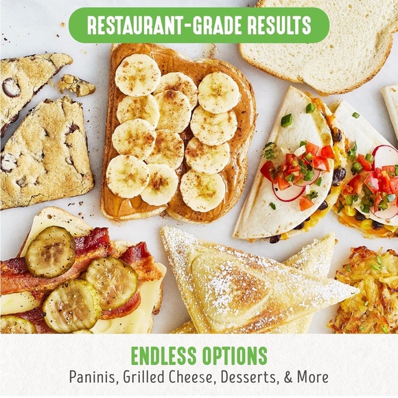 ProElectricNonstickEasyIndicatorLight PFAS-Free PaniniPressGrill&Sandwich Maker - Picture 6 of 11